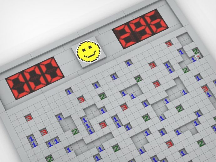 LEGO Minesweeper Captures the Windows 95 Game That Ruined Office Productivity
