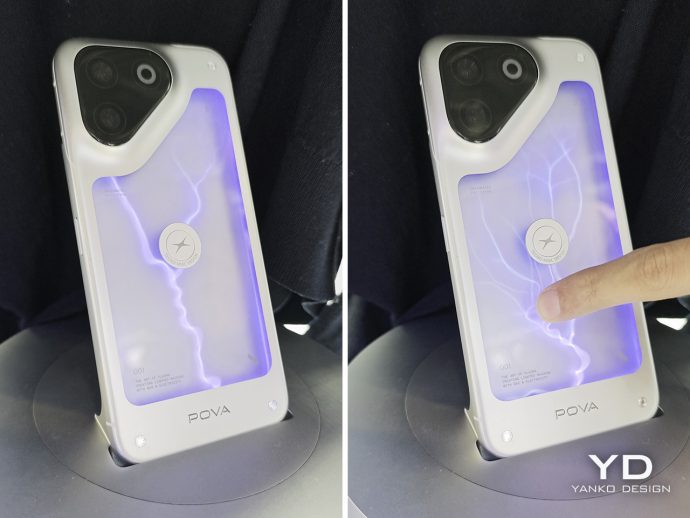 Glyph Lights? Tecno Put Actual Plasma Lightning Inside One Of Its Phones At MWC 2026