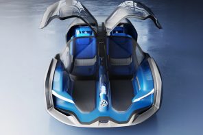 This Volkswagen Concept Gives Front and Rear Passengers Completely Different Cars to Ride In