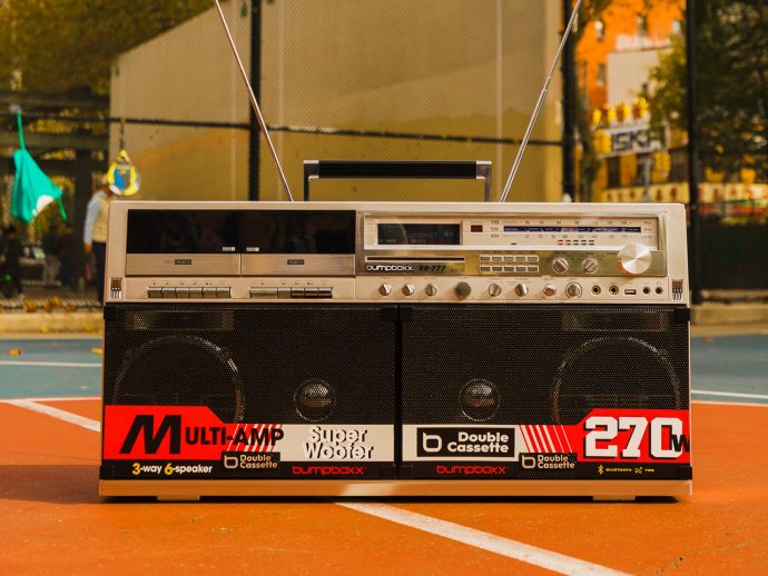 Bumpboxx BB-777 Plays Cassettes, CDs, Radio, and Bluetooth at 270W