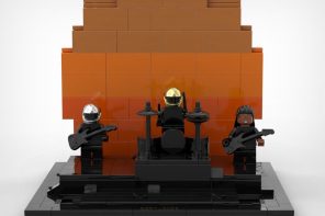 Daft Punk’s Get Lucky Gets a 298-Piece LEGO Tribute With That Iconic Gradient Sun