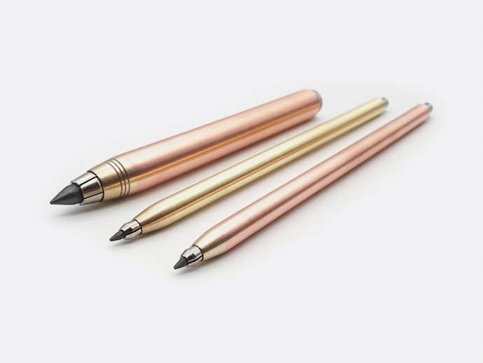These Solid Copper & Brass Mechanical Pencils Were Designed to Outlast Their Owners By Centuries