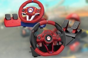 This $130 Mario Kart Racing Wheel for the Switch 2 Has Seven Sensitivity Levels for Throwing Banana Peels