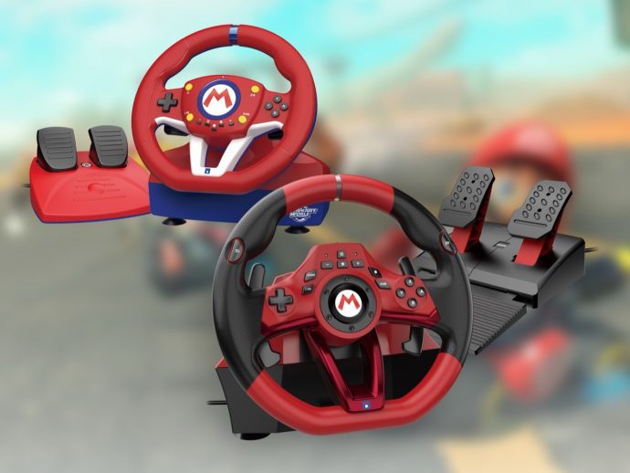 This $130 Mario Kart Racing Wheel for the Switch 2 Has Seven Sensitivity Levels for Throwing Banana Peels