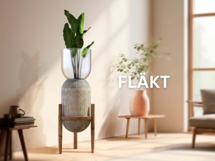 Fläkt Just Redesigned the Air Purifier as Furniture