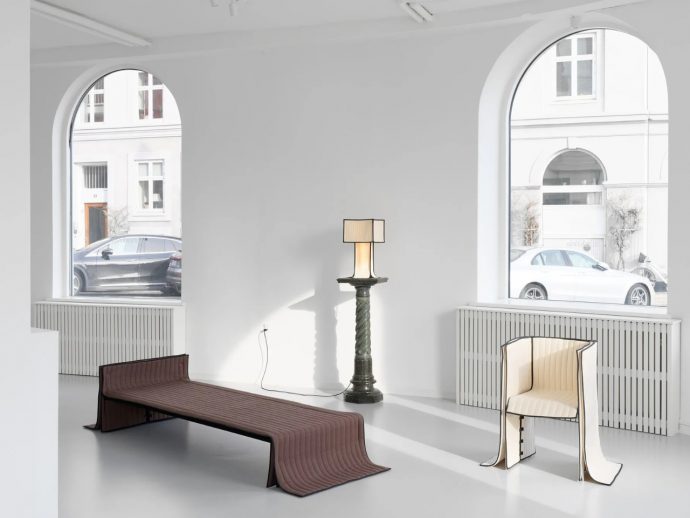Forget Upholstery: Lærke Ryom Tailors Furniture Instead