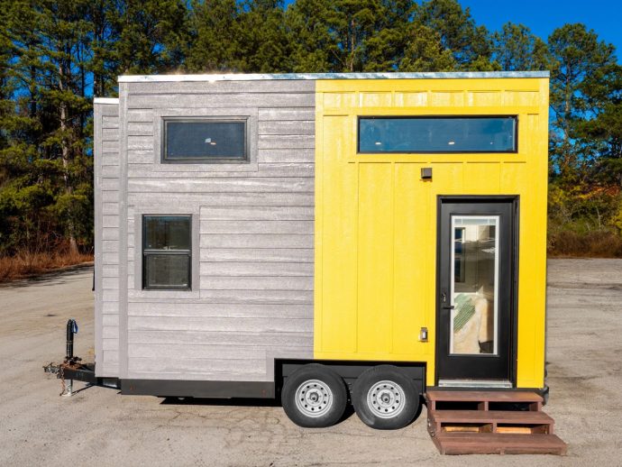 At $39K, This 16-Foot Tiny Home Has No Business Fitting a Full Kitchen and Loft Inside