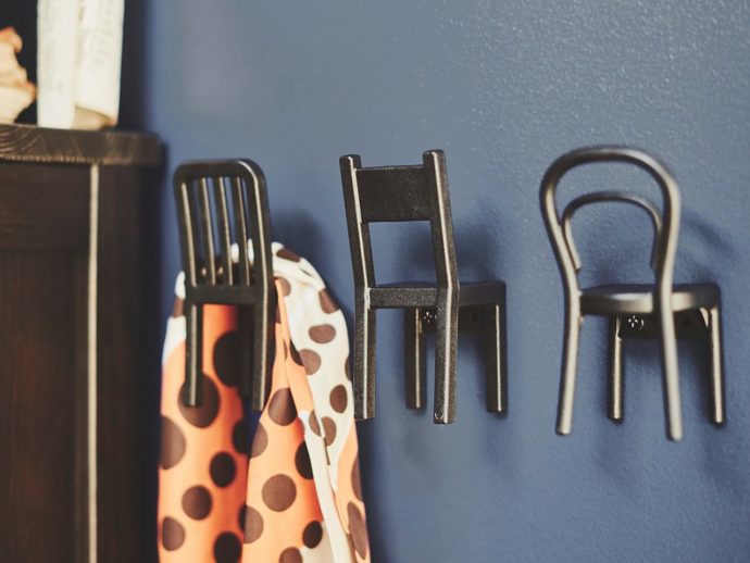 IKEA’s $7.99 Chair-Shaped Hooks Are Going Viral for the Second Time