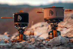 Jetboil TrailCook Stove System combines fast boiling with precise camp cooking control