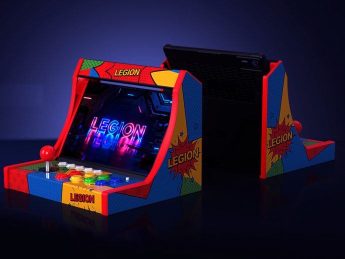 Lenovo’s $60 Snap-On Turns the Legion Tab Into a Bartop Arcade