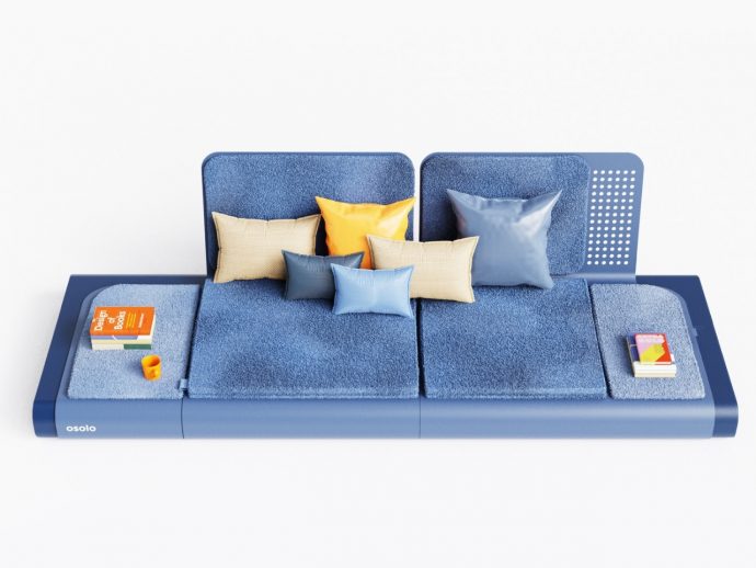 Low, Linear, and Deeply Considered: The Osolo Long Seating Unit