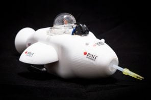 Meet the Electronic Dolphin, the Mini Robot That Cleans Oil Spills With Urchin-inspired Filters