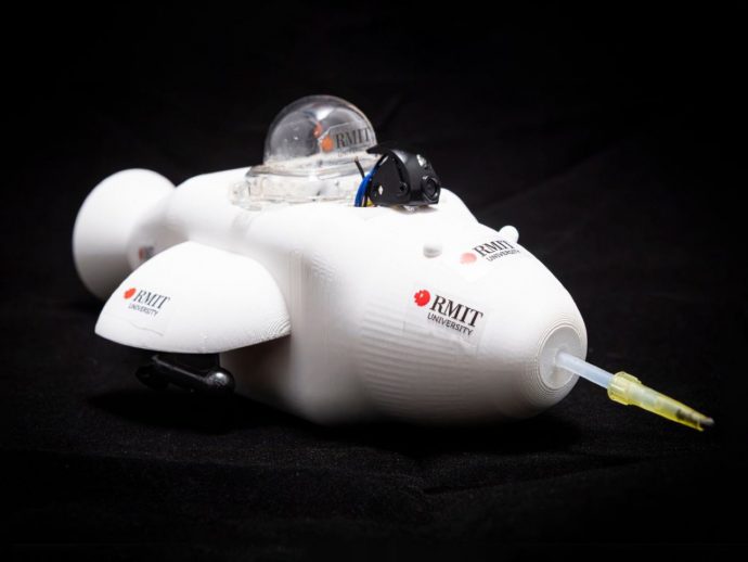 Meet the Electronic Dolphin, the Mini Robot That Cleans Oil Spills With Urchin-inspired Filters