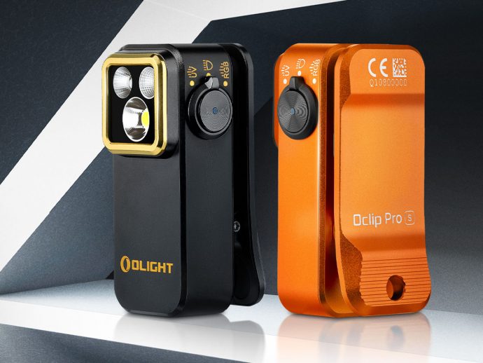 Olight Oclip Pro S is a palm-sized clip-on EDC flashlight for every task