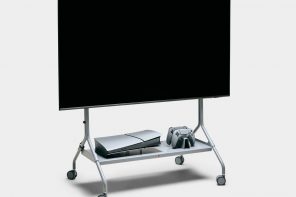 PlayStation Moon Legacy Edition TV Stand brings Retro PS1 style to your modern gaming setup