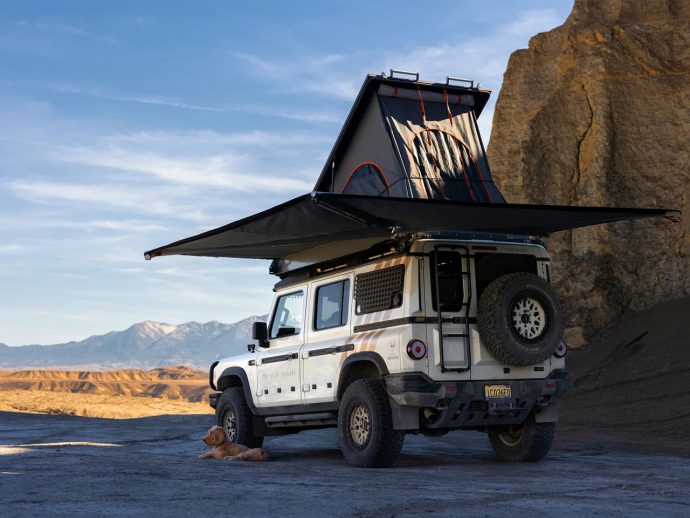 Storyteller Overland turn 4×4 Grenadier into ‘Grand Bohemian camper’ with pop-top roof and off-grid capabilities