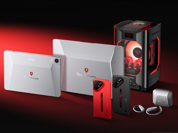 TECNO and Tonino Lamborghini Built the Smallest Water-Cooled Gaming PC