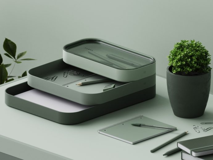 The Desk Organizer That Looks Like a Rice Field