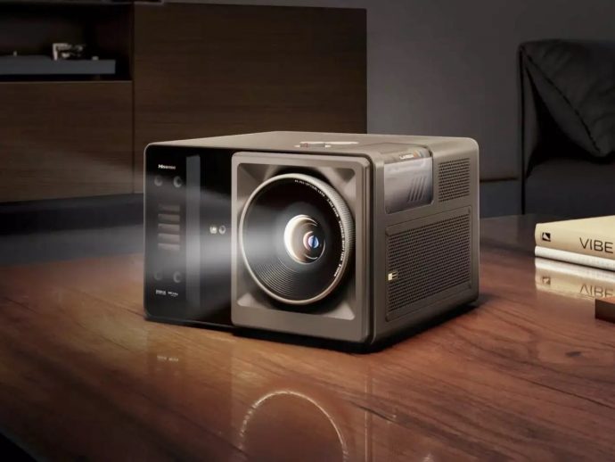 The Hisense XR10 Packs 6,000 Lumens, Liquid Cooling, and Devialet Audio Into One Very Serious 4K Projector