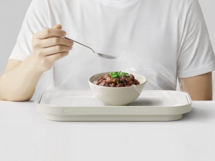 The Tray That Knows You Eat in Bed
