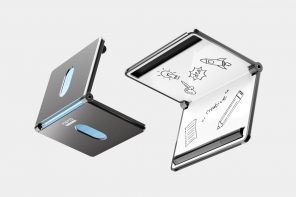 This Card Wallet Replaces Sticky Notes With a Reusable Board