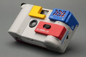 This Hand-Painted Gundam Camera Looks Like It Escaped the Anime