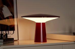 This Moon-Inspired Lamp Has No App, No Cord, 100% Recycled Aluminum