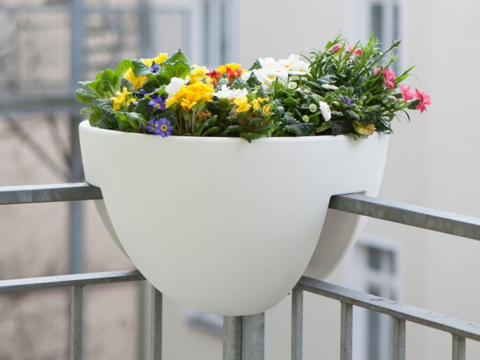 This Planter Fits the One Balcony Spot Every Other Pot Ignores