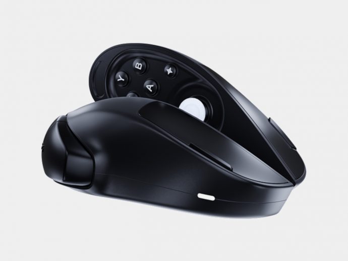 This Wireless Mouse Splits in Half to Reveal a Hidden Game Controller