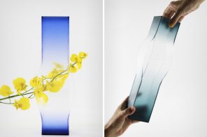 Vases That Stretch Color Until Form Disappears and Perception Takes Over