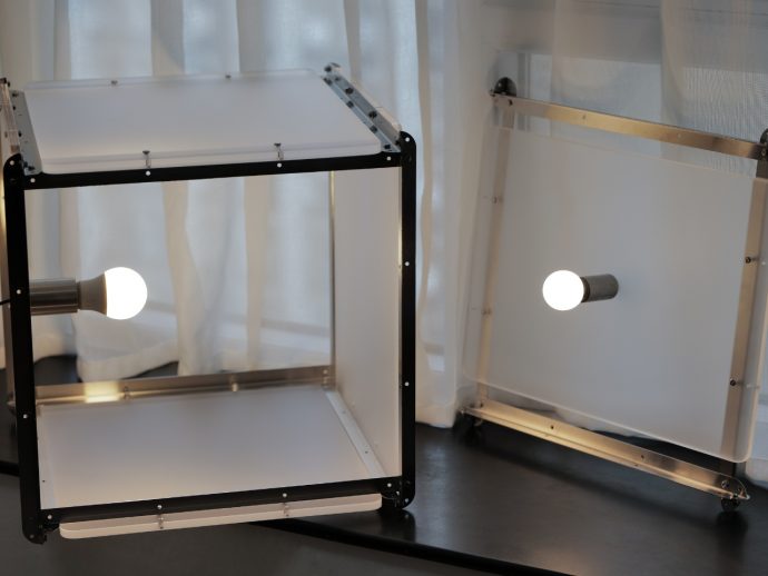 This Chair doubles as a Floor Lamp for quirky, multipurpose furniture for tiny homes