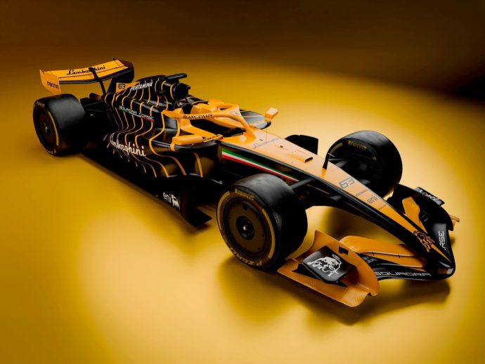 This 2026 Lamborghini F1 Livery Proves the Raging Bull Belongs on the Grid (Even If It Never Happens)