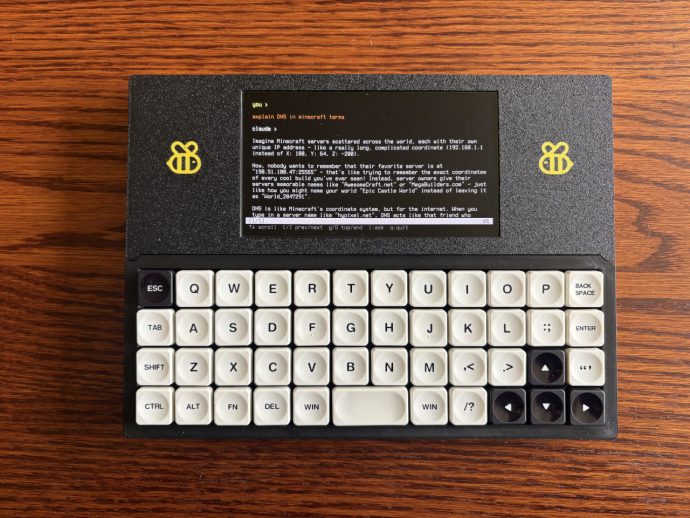 A Maker Built a $200 Writing-Only Device Because He Couldn’t Sleep