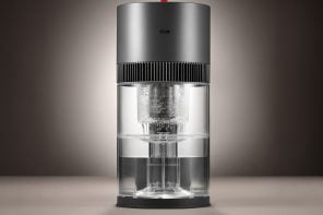 Air Purifier Filters Cost $100 a Year, but CUE Uses Water Instead