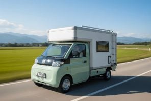Ari 458 Pro is Germany’s smallest electric camper and we love its approach