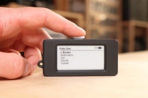 World’s Tiniest E-Reader Is The Size Of An AirPods Case – And It Makes You Read More