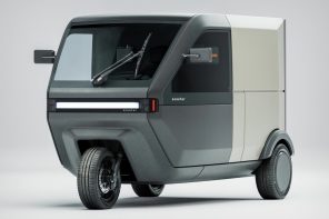 This Cybertruck-Inspired Electric Trike Solves Urban Delivery Problems Tesla Never Bothered With