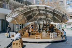Beijing Just Built a Library That Opens and Closes Like a Shell