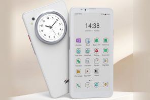 Bigme HiBreak Dual Has E Ink Up Front and a Round LCD in Back