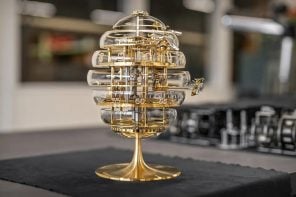 Chopard’s Beehive Table Clock is a masterpiece of horological art with L’Épée 1839