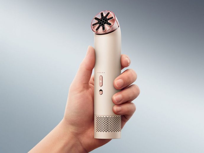 Dyson’s HushJet Mini Cool is a pocket-sized bladeless fan that looks unfortunately PG13