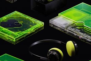km5’s Neon Yellow CD Player Just Made the Circuit Board the Star