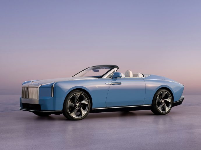 Rolls-Royce Project Nightingale reimagines the electric convertible as a coachbuild work of art