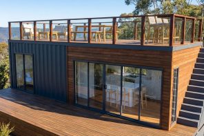 This $156K Tiny Home Is Essentially a Tiny Mansion With a Party on Its Roof