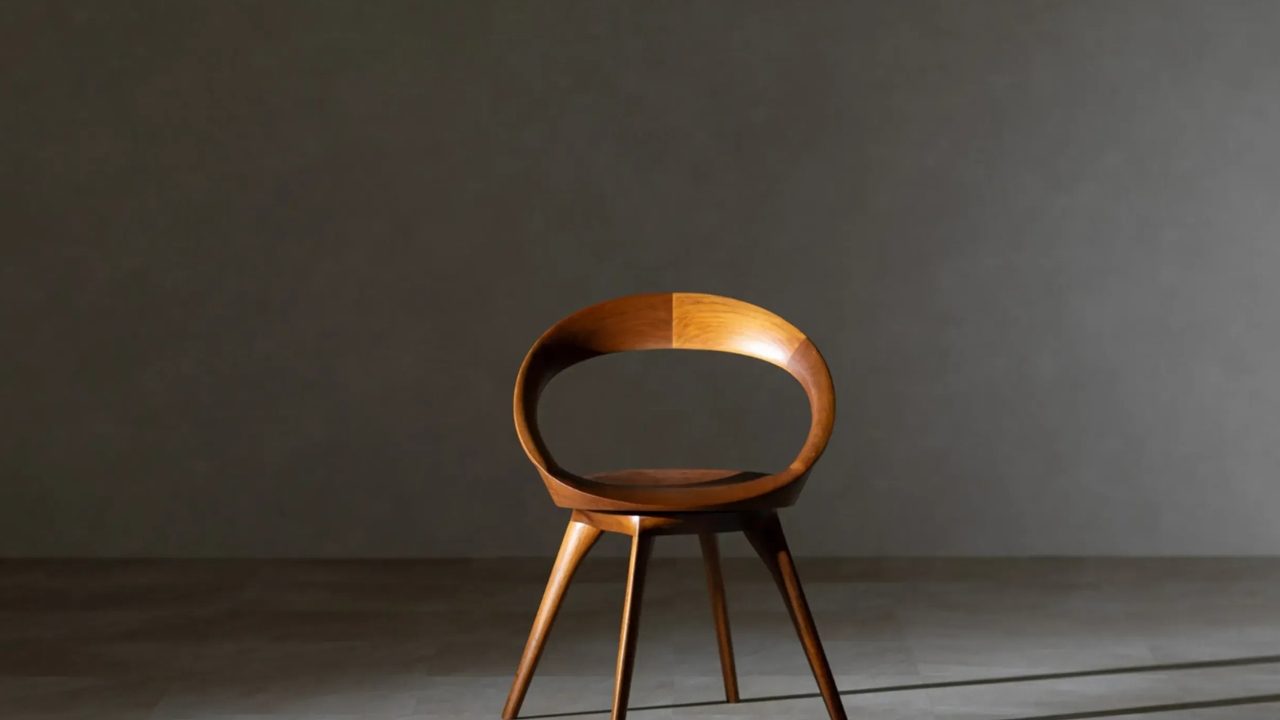 The Anello Chair Is 3 Design Eras in One Piece of Wood - Yanko Design