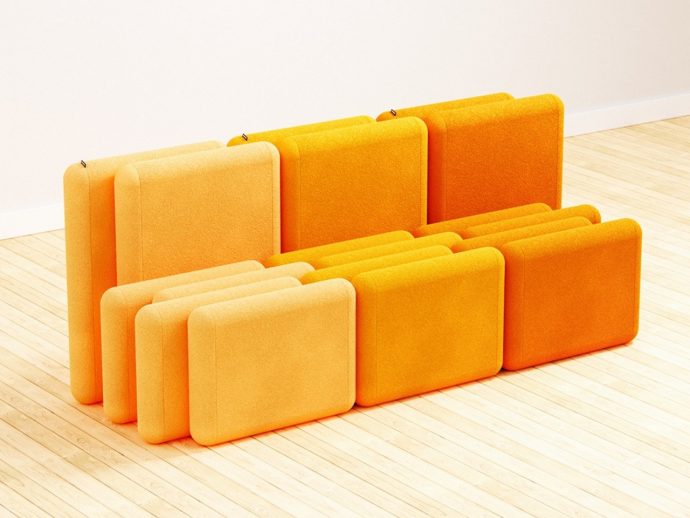 This Lounge Chair’s Shape Is Precisely Why Two of Them Make a Sofa