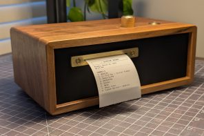 This Walnut Box Prints the News You’d Scroll For: Only 10 Were Made
