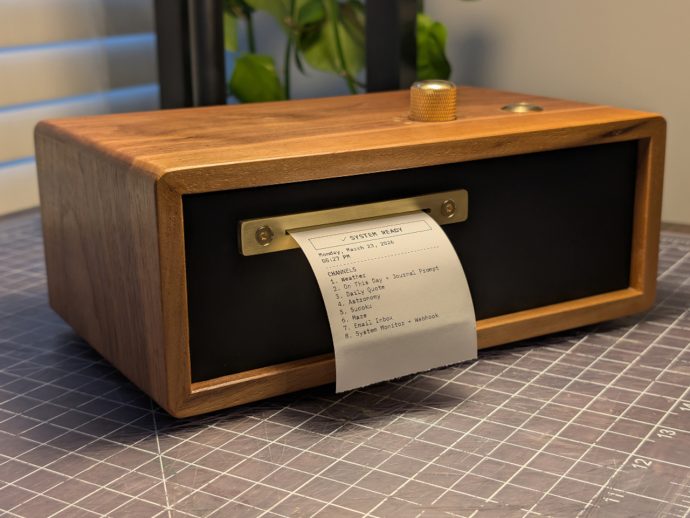 This Walnut Box Prints the News You’d Scroll For: Only 10 Were Made