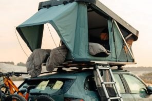 Thule builds a new easy-setup Widesky hardshell rooftop tent for more than just sleeping