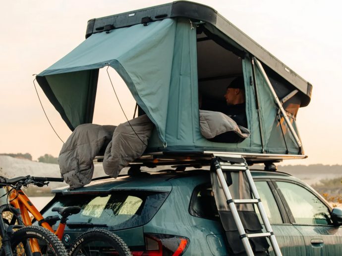 Thule builds a new easy-setup Widesky hardshell rooftop tent for more than just sleeping